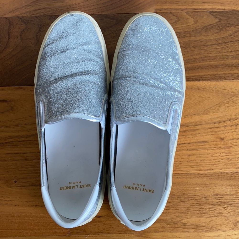Saint Laurent slip on sneakers